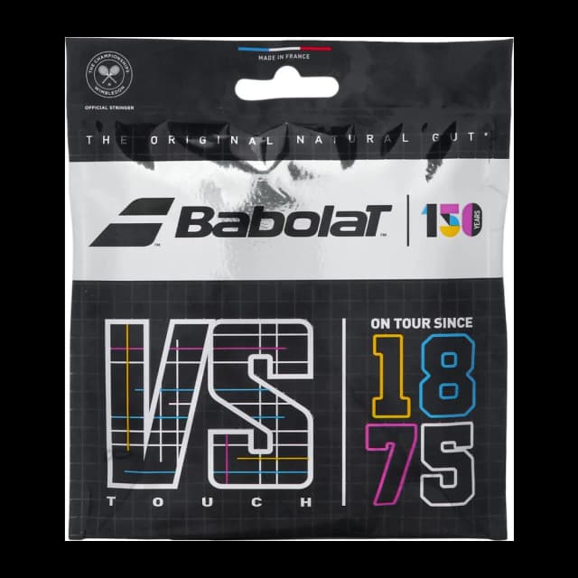 Corda de Tênis Babolat Touch Vs Gut 150 Anos 1.30mm