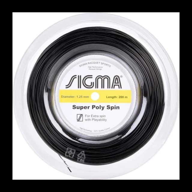 Corda de Tênis Sigma Super Poly Spin 1.25mm