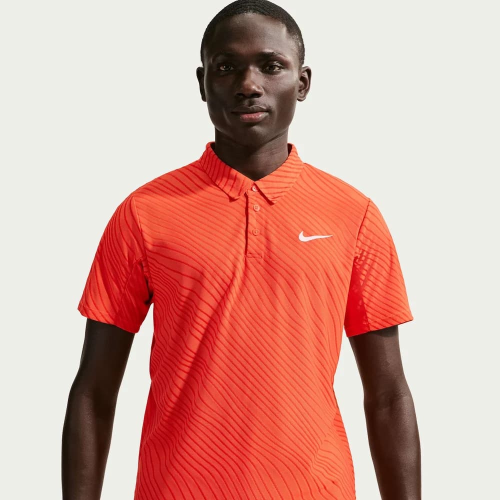 Camisa Polo Nike Dri FIT ADV Slam Masculino — Laranja