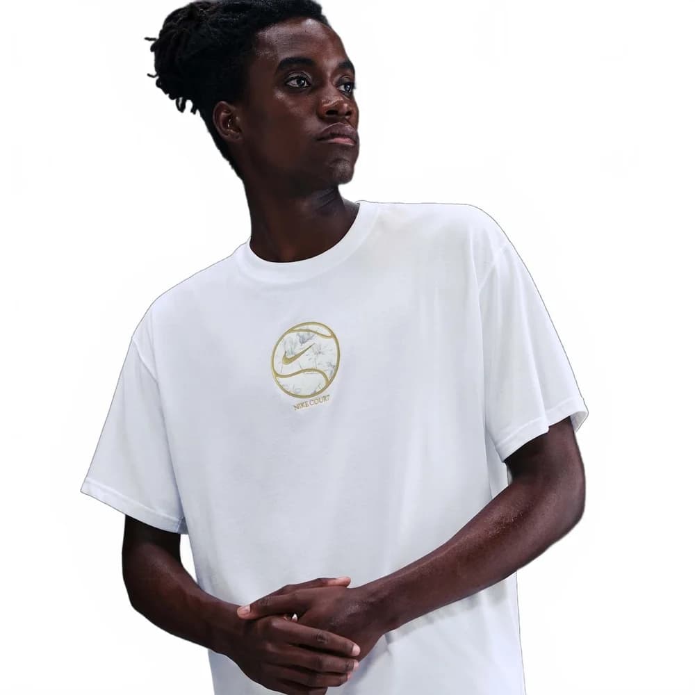 Camiseta Nike Court M90 Masculino — Branco