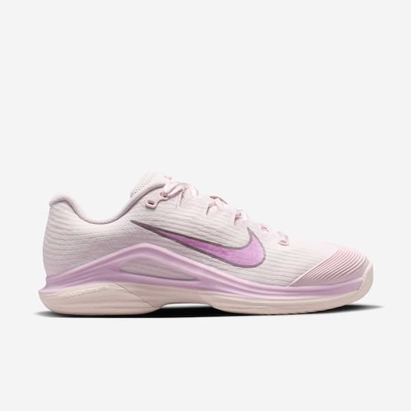 Nike Zoom Vapor 12 Premium FO (Quadra Rápida) — Rosa Cla e Rosa