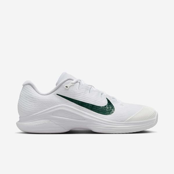 Nike Zoom Vapor 12 Premium (Quadra Rápida) — Branco e Verde