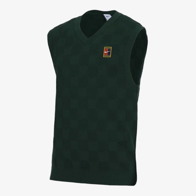 Colete Nike Dri FIT Court Slam Masculino — Verde