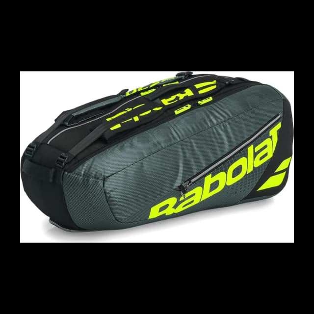 Raqueteira Babolat Pure Aero RH6 2026 Gen9 — Preto e Limão