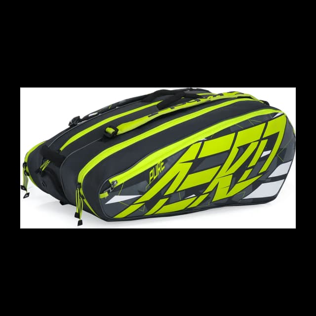 Raqueteira Babolat Pure Aero X12 — Preto e Amarelo