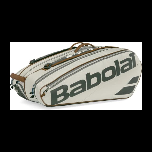 Raqueteira Babolat Wimbledon X9 — Cinza e Marrom