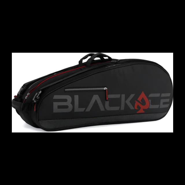Raqueteira Prokennex Black ACE X12 — Preta e Vermelha