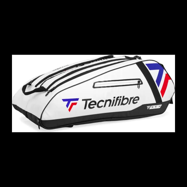 Raqueteira Tecnifibre Tour Endurance 12R — Branca e Preta