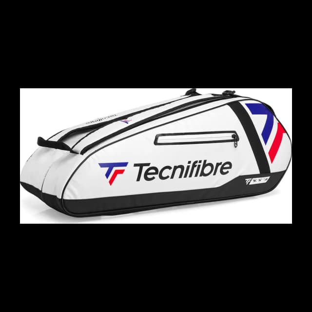 Raqueteira Tecnifibre Tour Endurance 6R — Branca e Preta