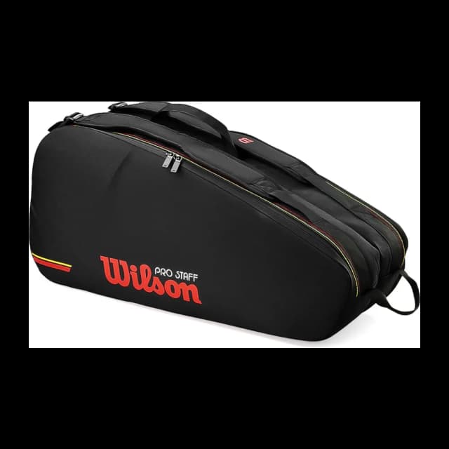 Raqueteira Wilson Pro Staff Classic 6pk — Preta