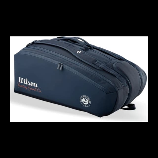Raqueteira Wilson Roland Garros Session de Soirée 15pk 2026 — Azul