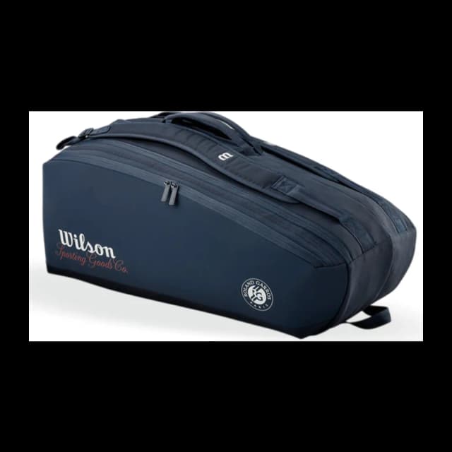 Raqueteira Wilson Roland Garros Session de Soirée 9pk 2026 — Azul