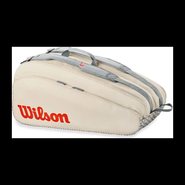 Raqueteira Wilson Tour Rio Open 9pk 2026 — Creme