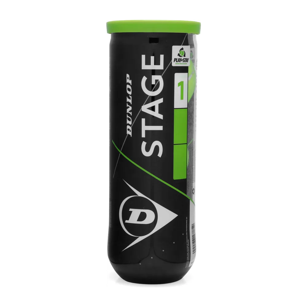 Bola de Tênis Dunlop Stage 1 Verde