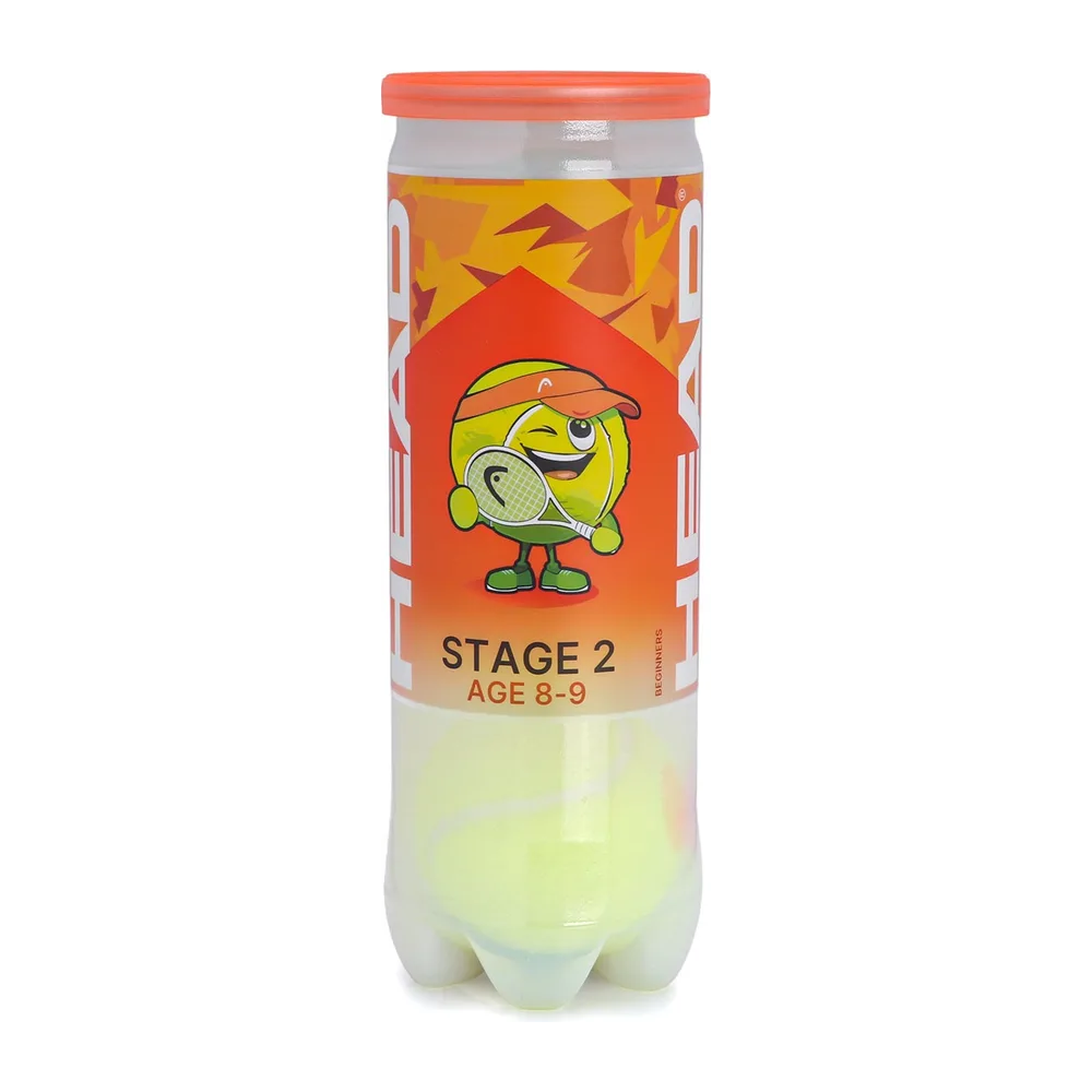 Bola de Tênis Head Stage 2 Laranja