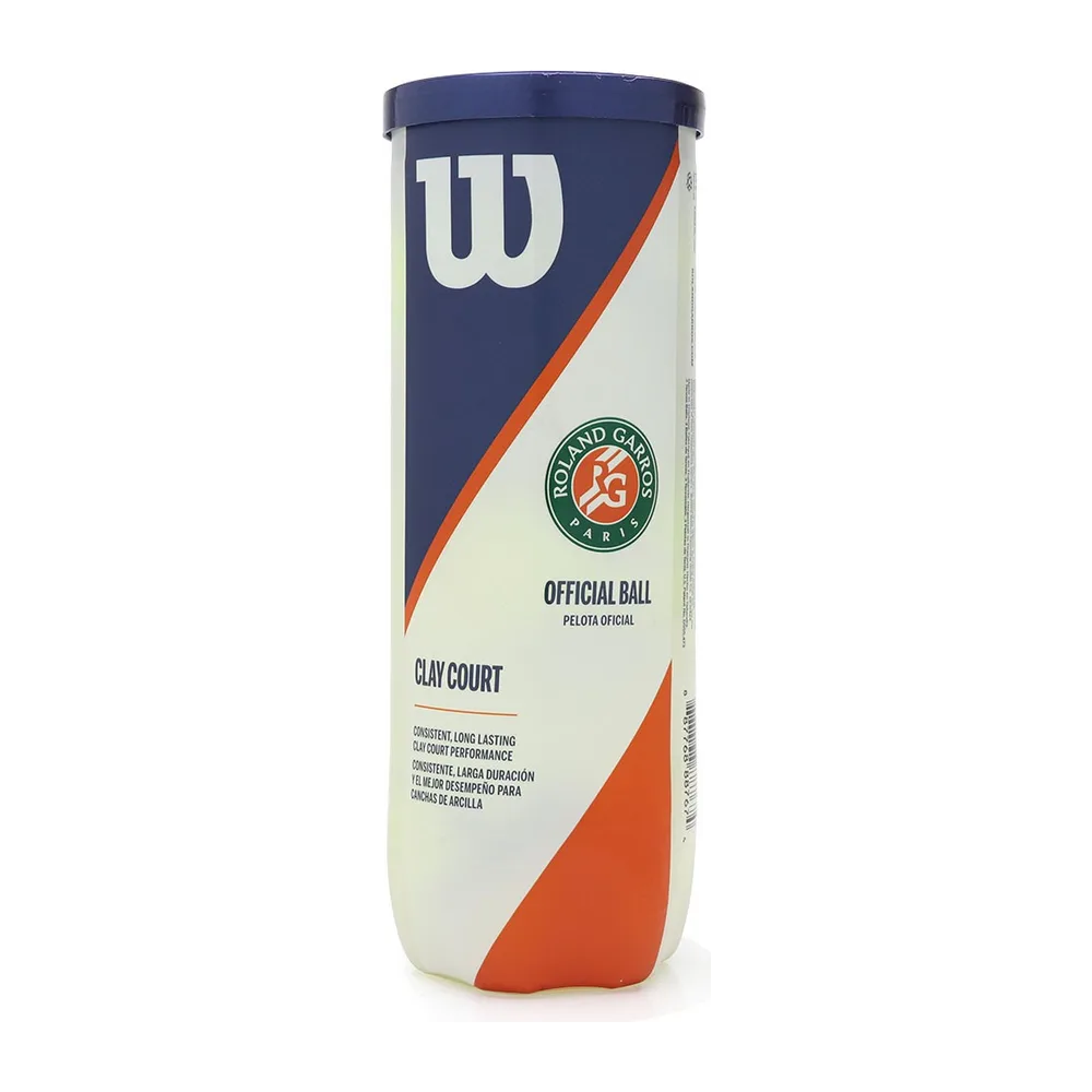 Bola de Tênis Wilson Roland Garros Oficial Clay