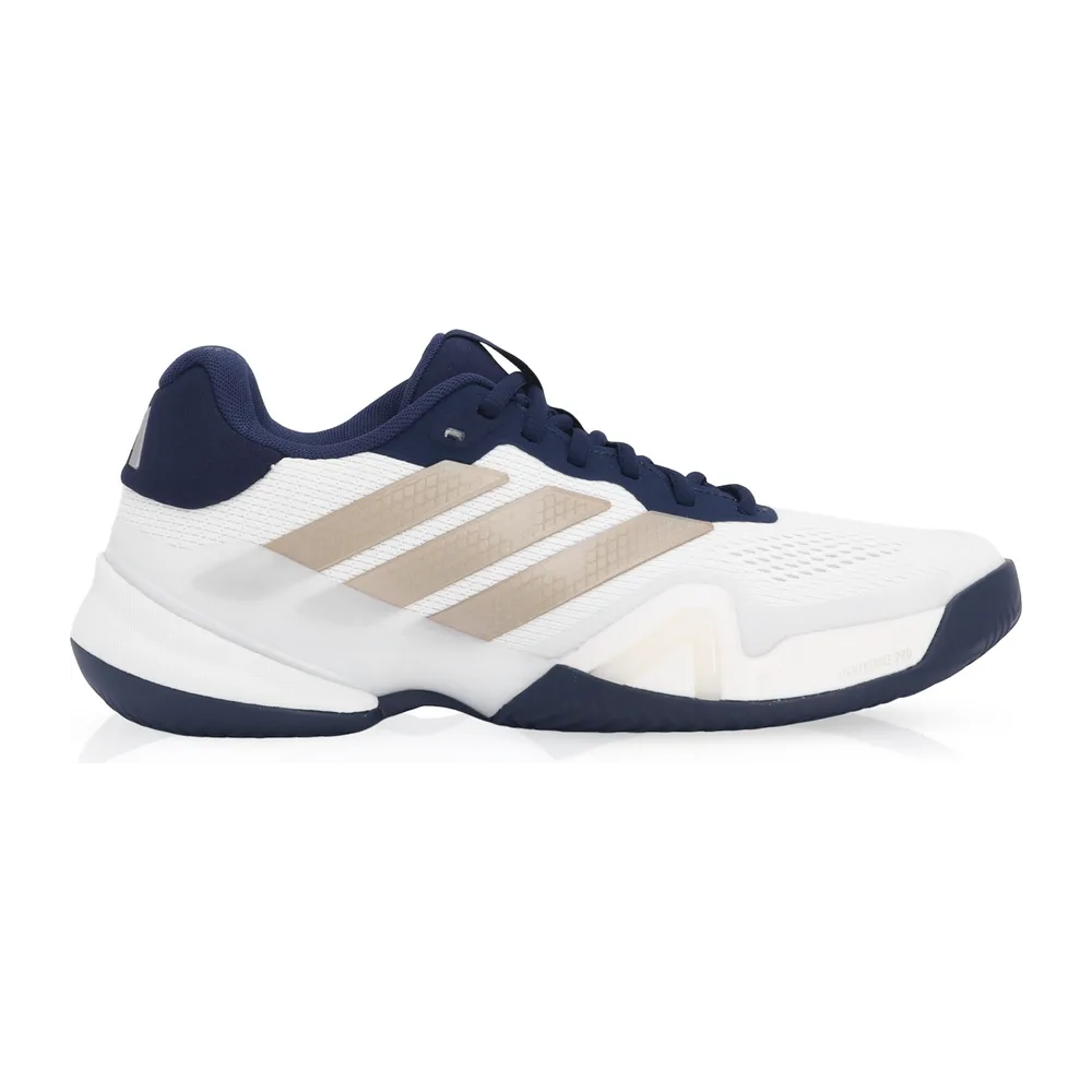 Adidas Barricade 14 - Clay - Saibro Masculino — Branco e Marinho