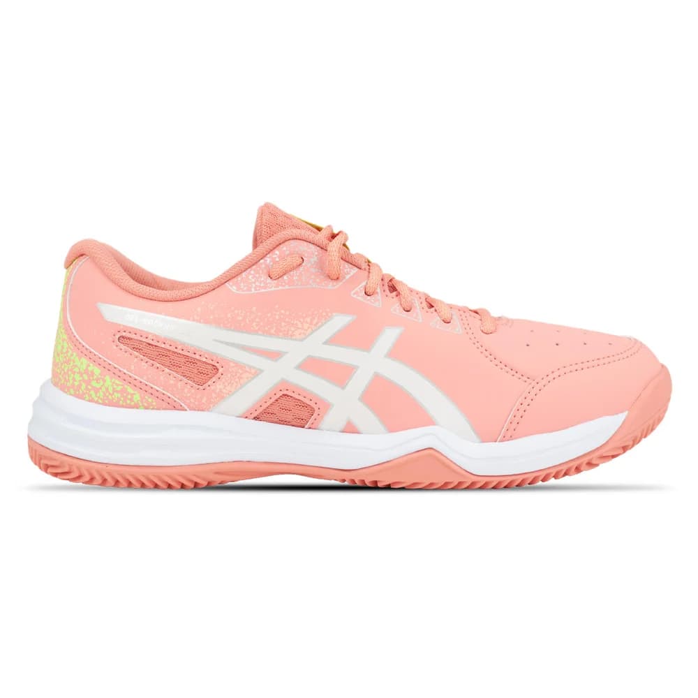 Asics Gel Backhand 2 (Saibro) — Rosa e Branco
