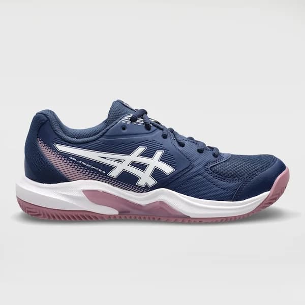 Asics Gel Dedicate 9 (Saibro) — Azul e Branco
