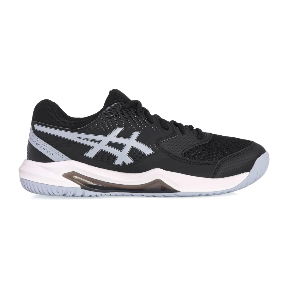 Asics Gel Dedicate 8 (All Court) — Preto e Cinza