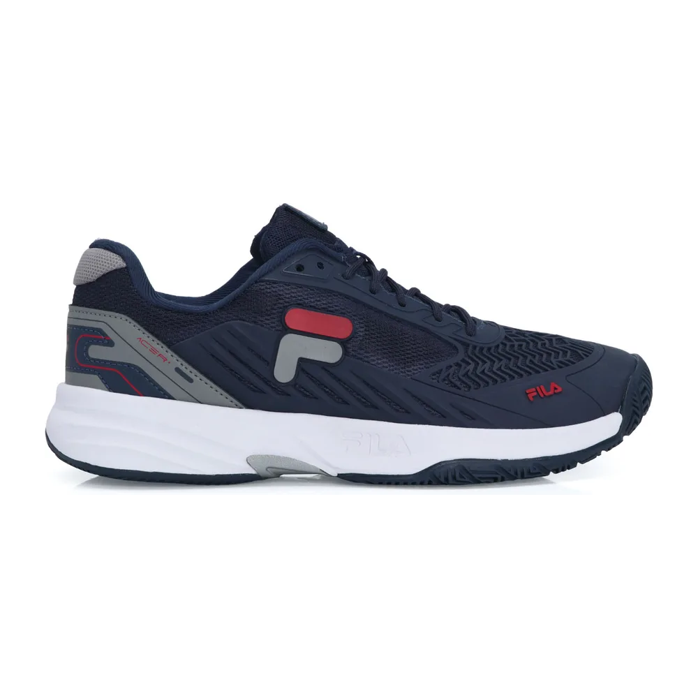 Fila Acer - All Court Masculino — Marinho Branco e Vermelho