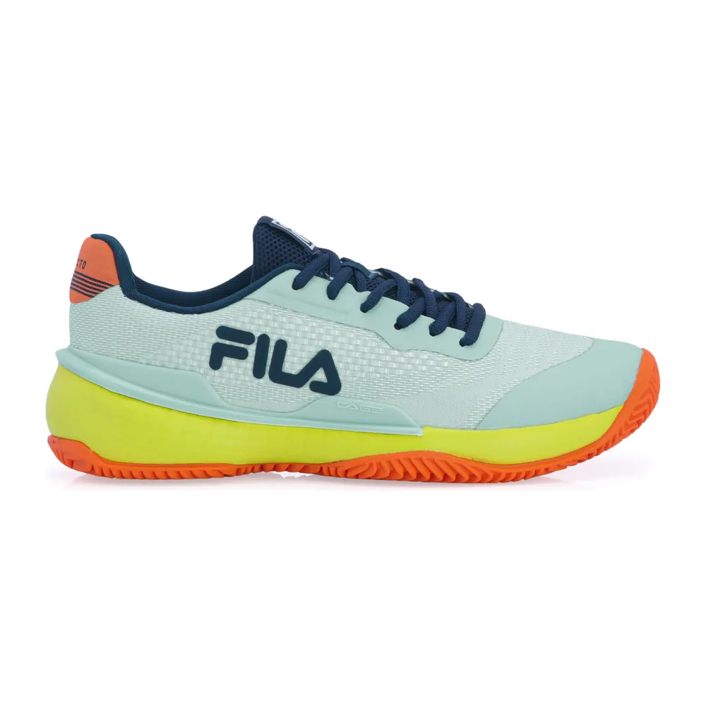 Fila Invicto - Clay - Saibro Feminino — Verde Marinho e Laranja