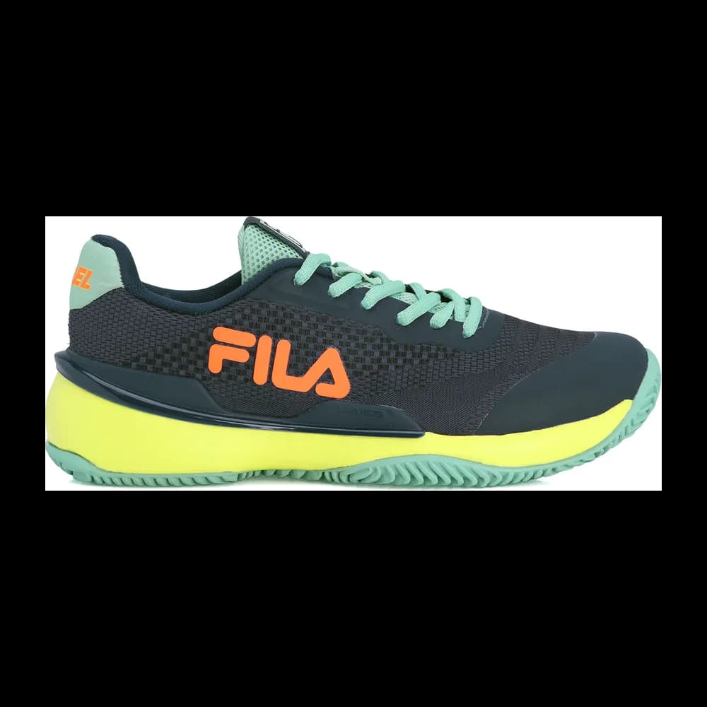Fila Invicto Padel Masculino — Marinho Verde e Laranja
