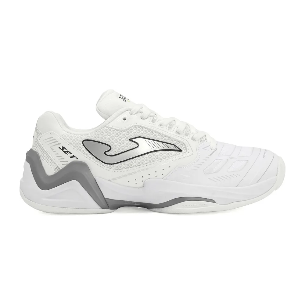 Joma Set - All Court Masculino — Branco e Cinza