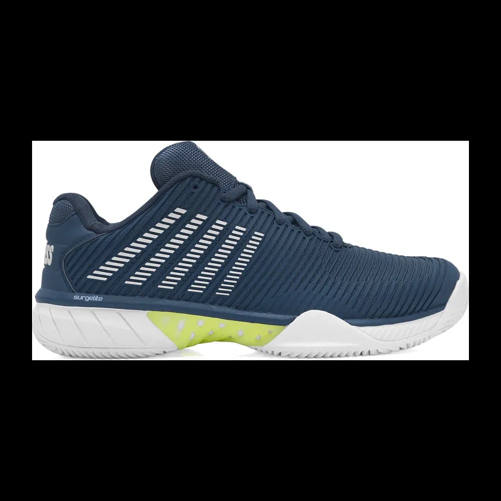 K-Swiss Hypercourt Express 2 (Saibro) — Azul e Branco