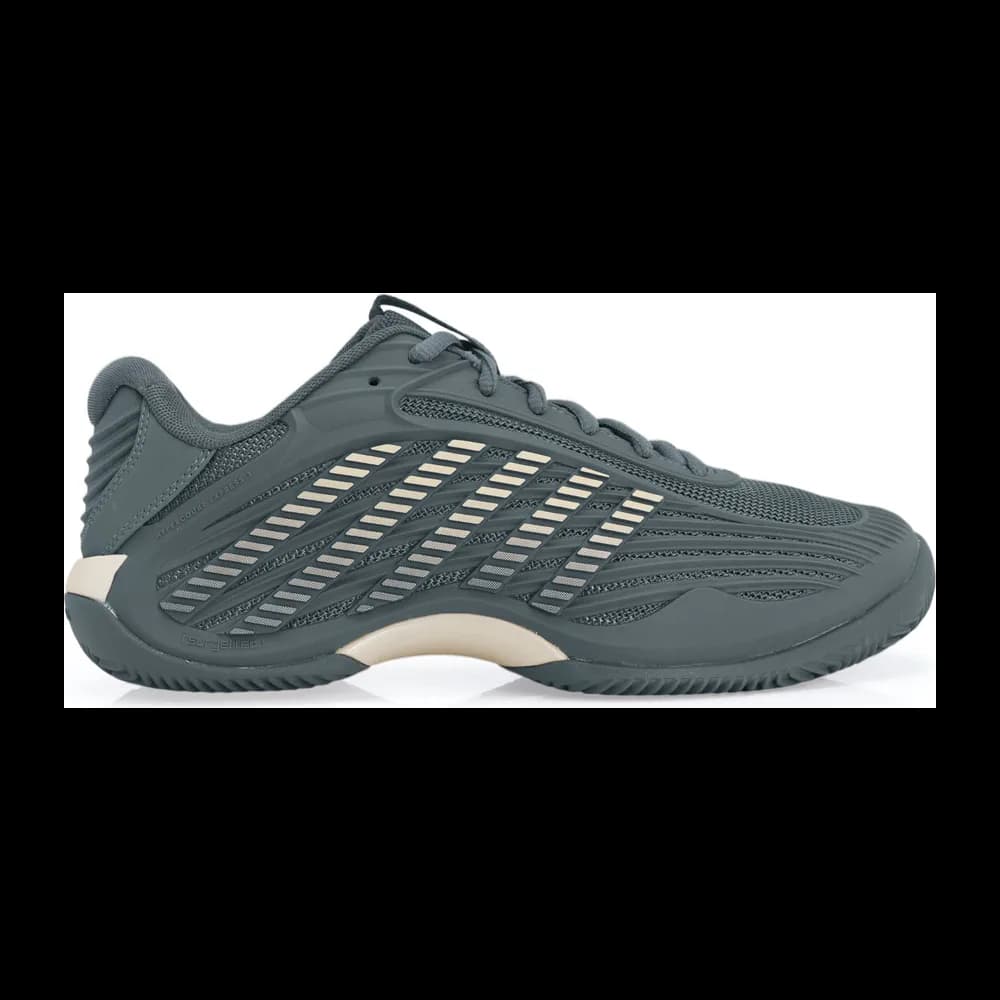 K-Swiss Hypercourt Express 3 - Clay - Saibro Masculino — Cinza