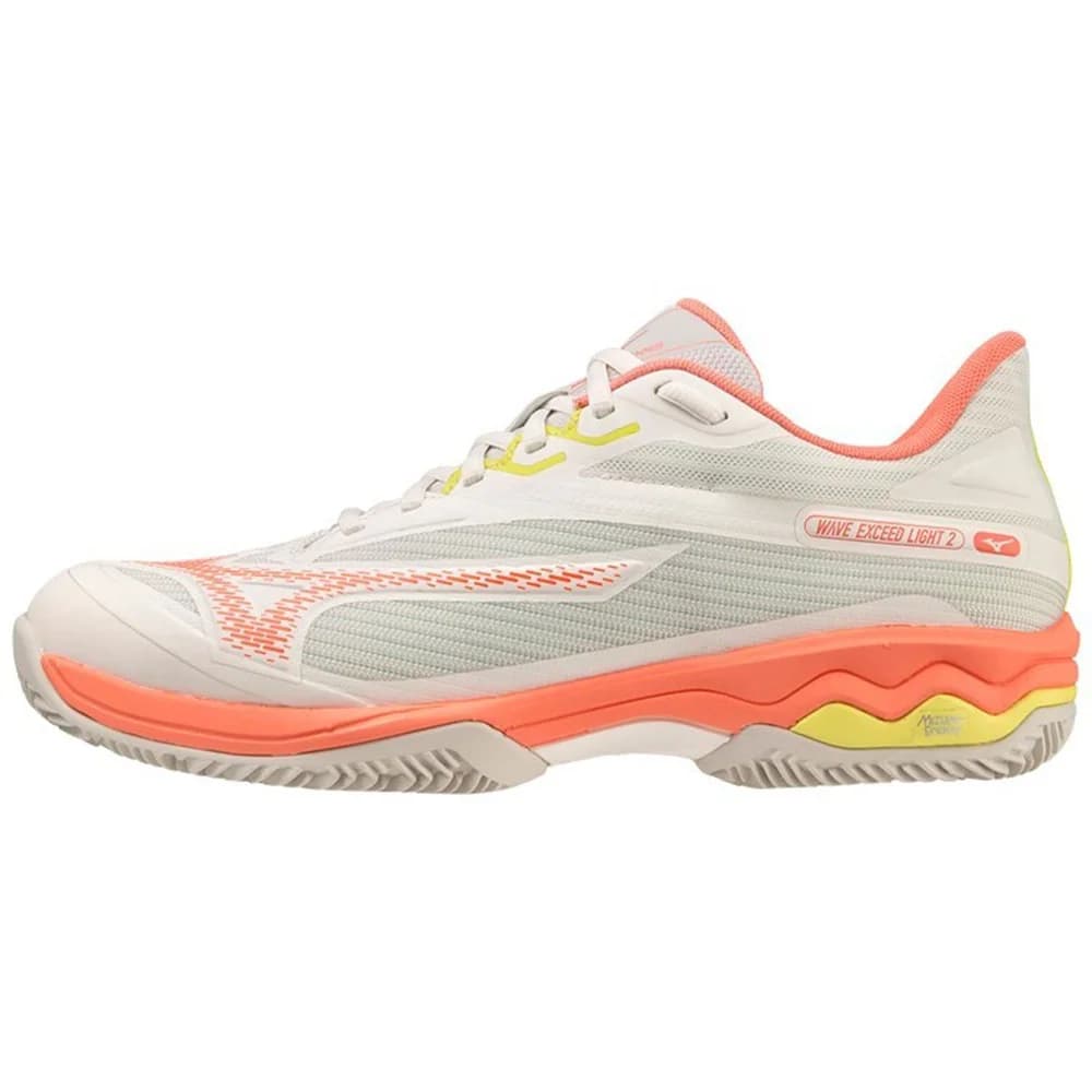 Mizuno Wave Exceed Light 2 (Saibro) — Branco