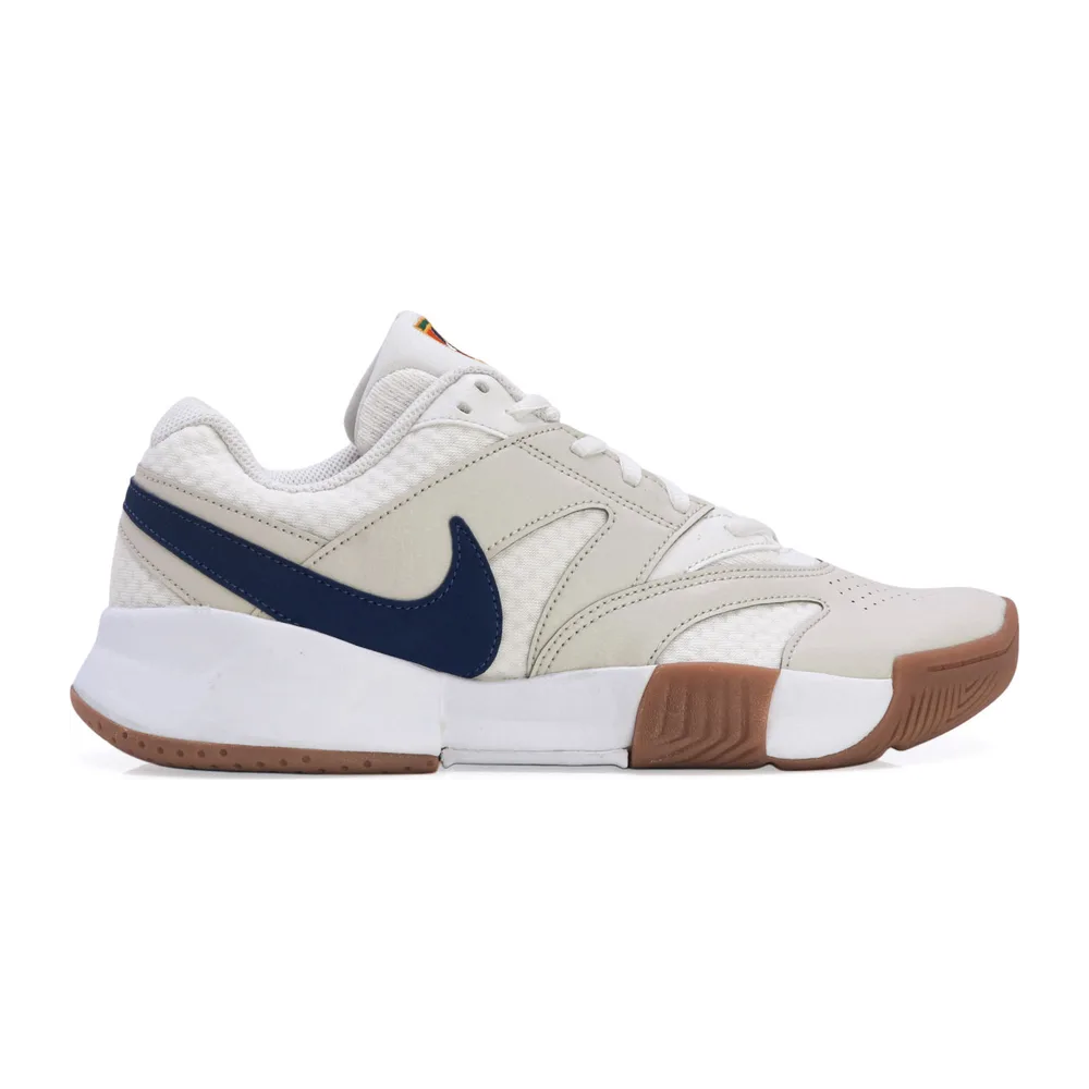 Nike Court Lite 4 - Quadra Rápida Masculino — Branco e Marinho