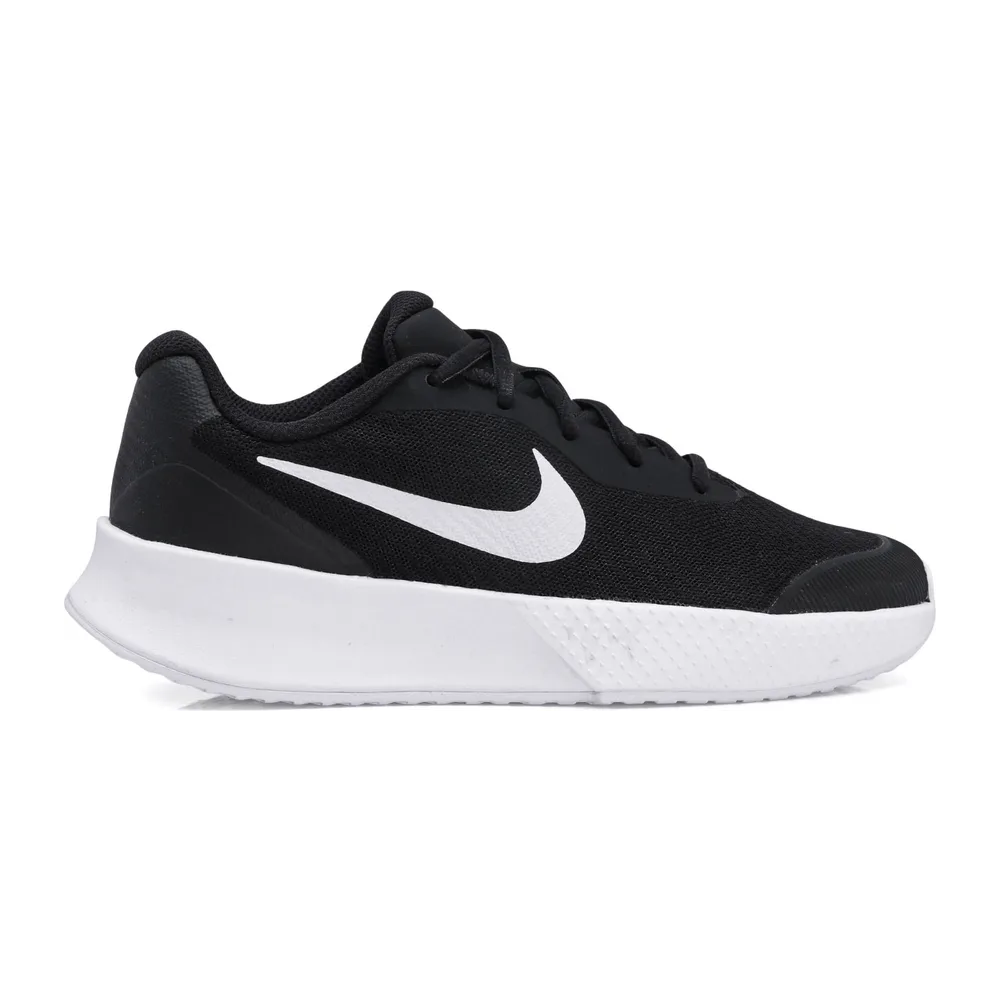 Nike Vapor Lite 3 - Quadra Rápida Feminino — Preto e Branco