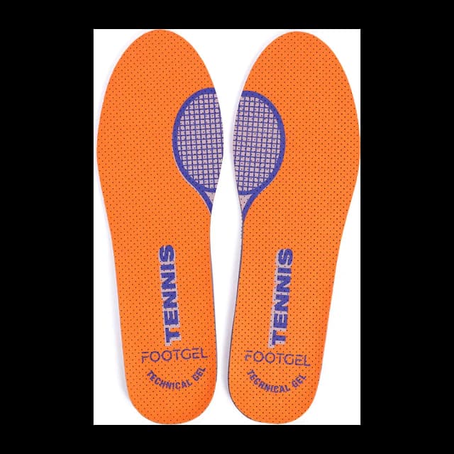 Palmilha de Gel Footgel Tennis 33 ao 36 Laranja