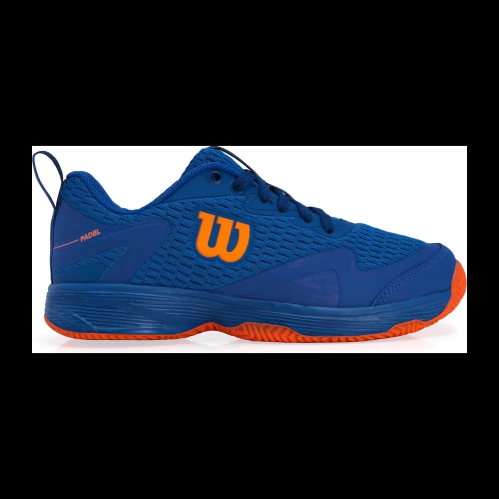 Wilson K Padel 3.0 Clay Lay Masculino — Azul e Laranja