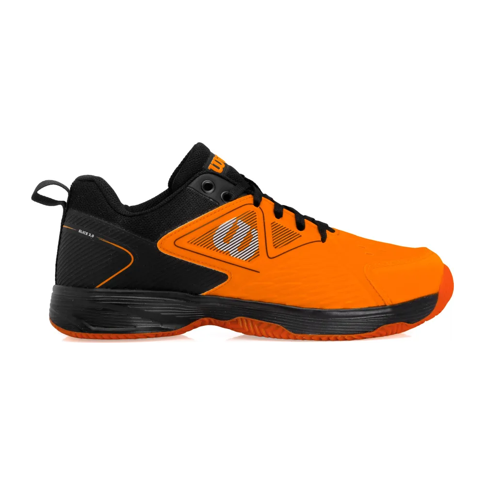 Wilson Slice 3.0 - Clay - Saibro Masculino — Laranja e Preto