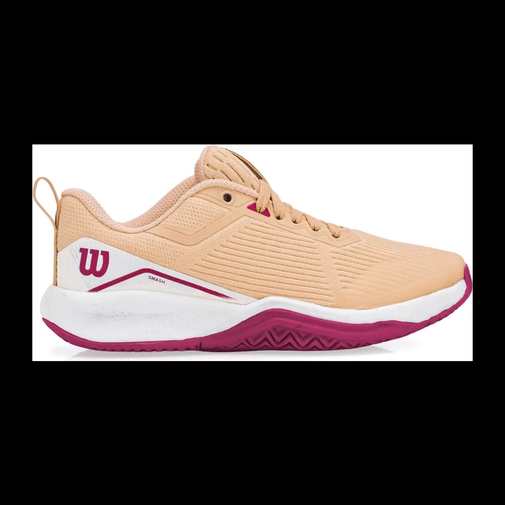 Wilson Smash All Court Feminino — Laranja Claro e Rosa