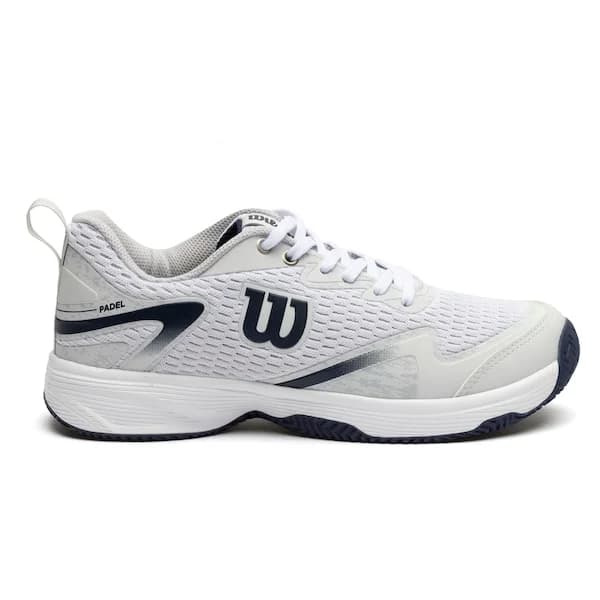 Wilson K Padel 3.0 (Saibro) — Branco e Azul Esc