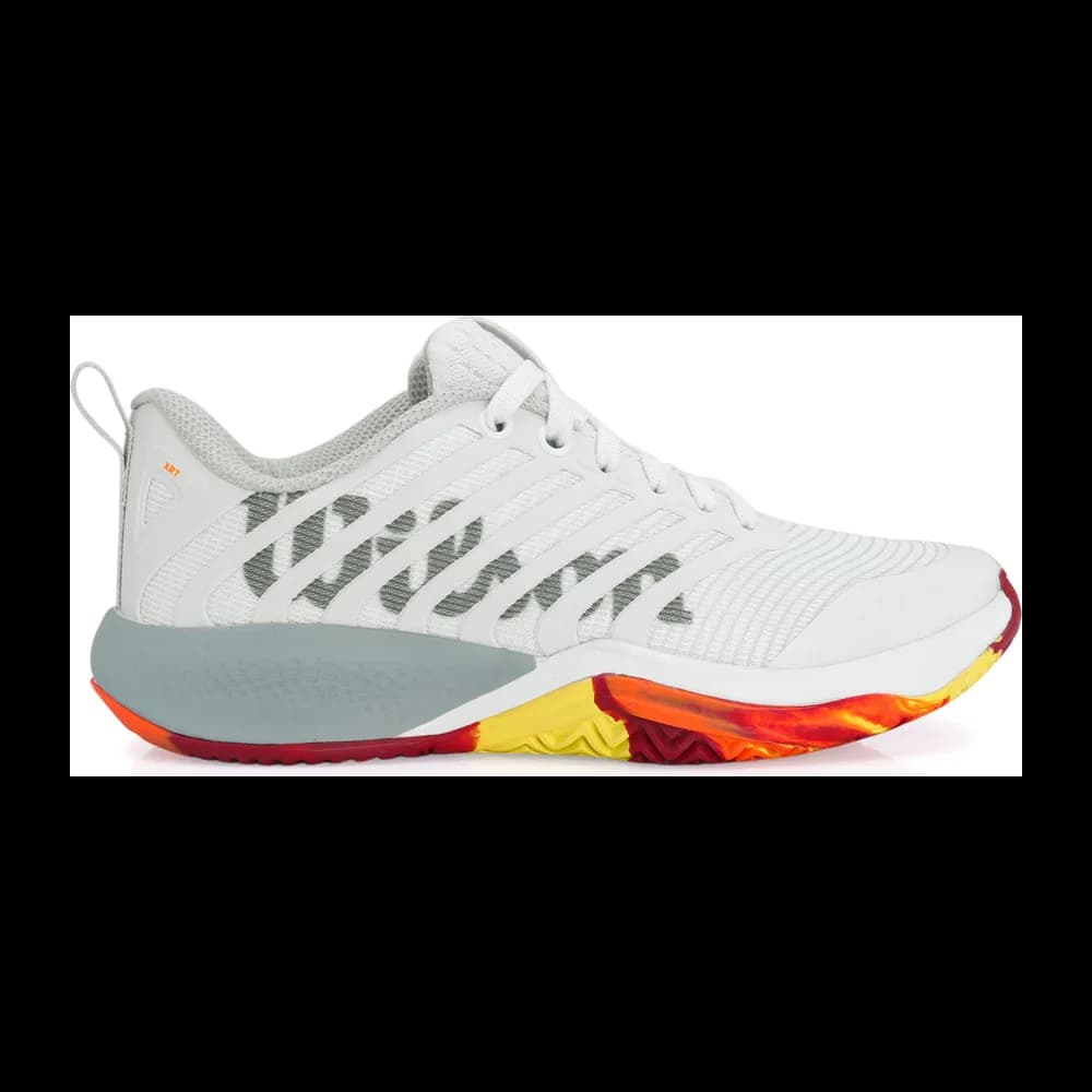 Wilson XRT All Court Masculino — Branco Amarelo e Vermelho
