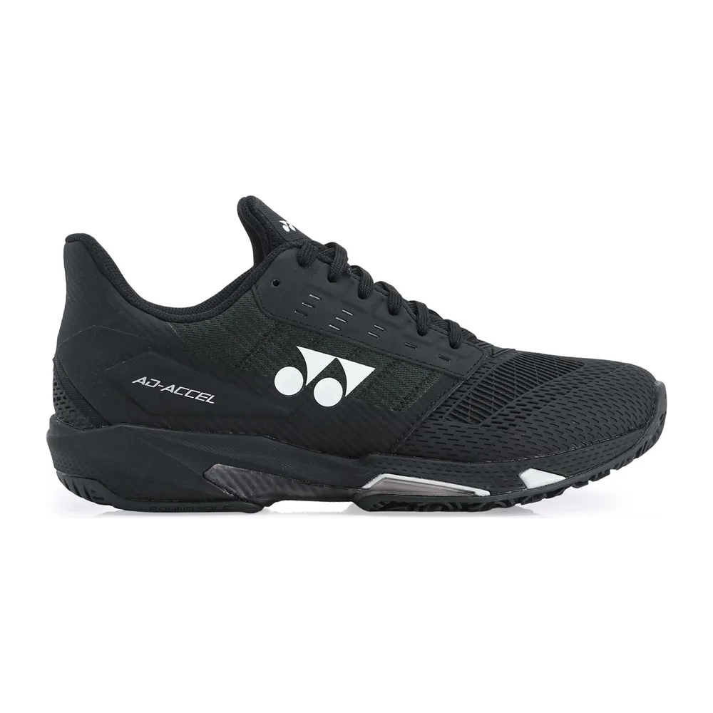Yonex Power Cushion Ad-Accel - Clay Saibro Masculino — Preto