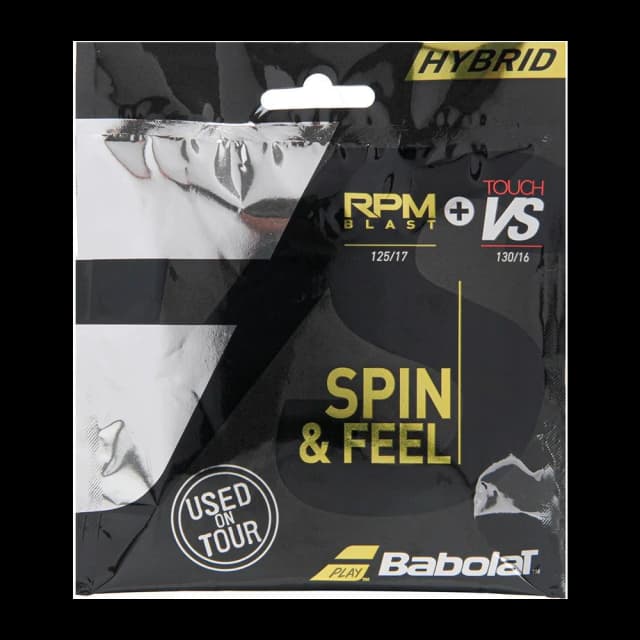 Corda de Tênis Babolat Hybrid RPM Blast Touch Vs 1.25mm
