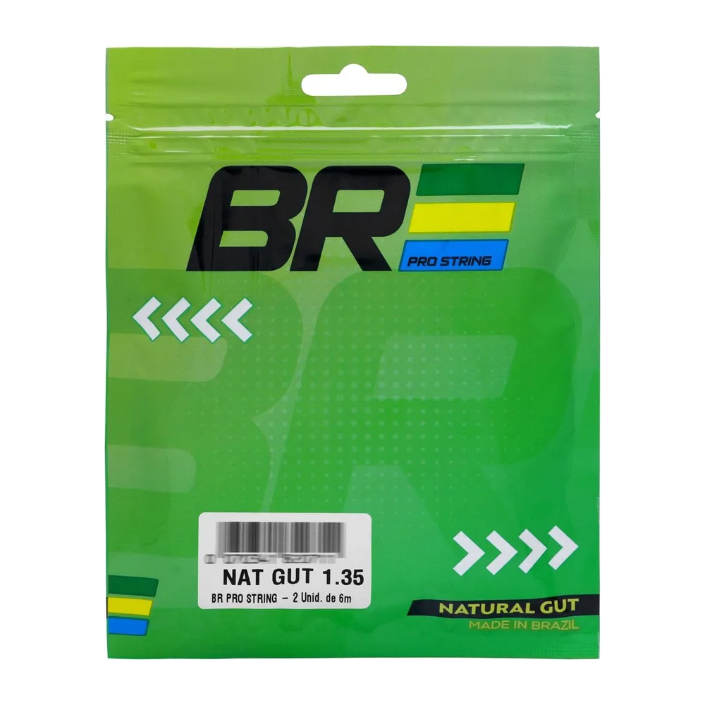 Corda de Tênis Br Pro String Gut 1.35mm
