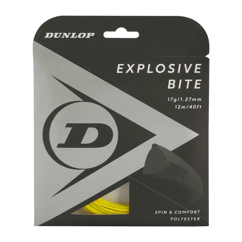 Corda de Tênis Dunlop Explosive Bite 17g 1.27mm