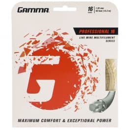 Corda de Tênis Gamma Live Wire Professional 1.32mm