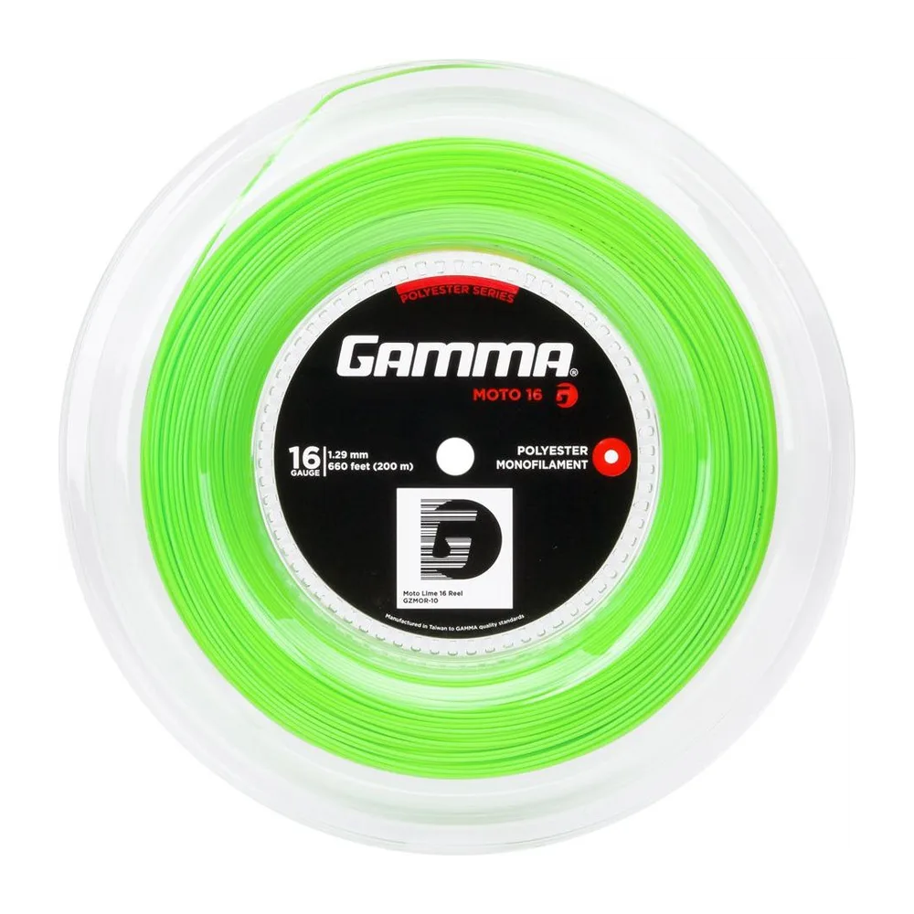 Corda de Tênis Gamma Moto 1.29mm