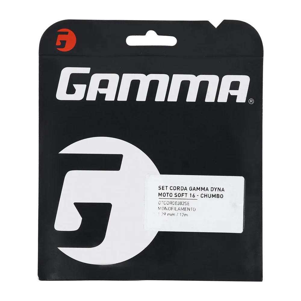 Corda de Tênis Gamma Moto Soft 1.29mm
