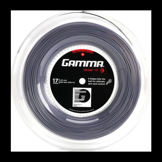 Corda de Tênis Gamma Ocho 1.25mm