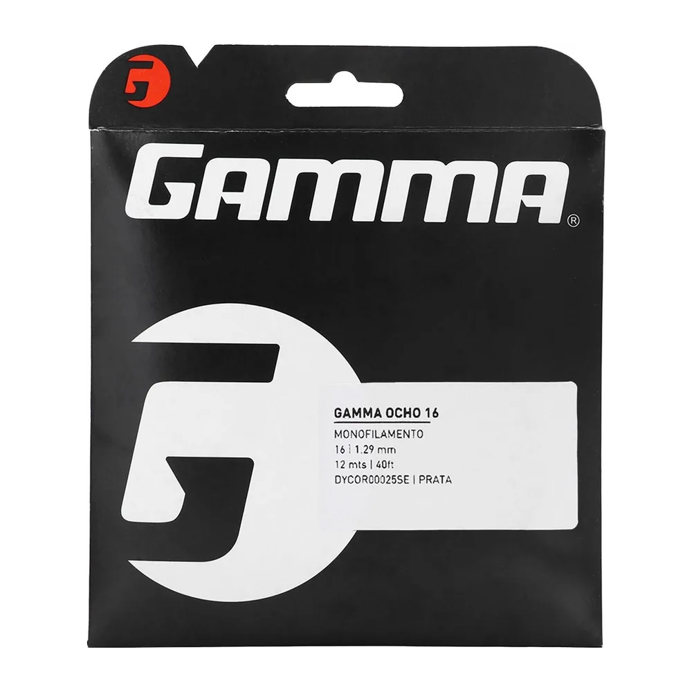 Corda de Tênis Gamma Ocho 1.29mm