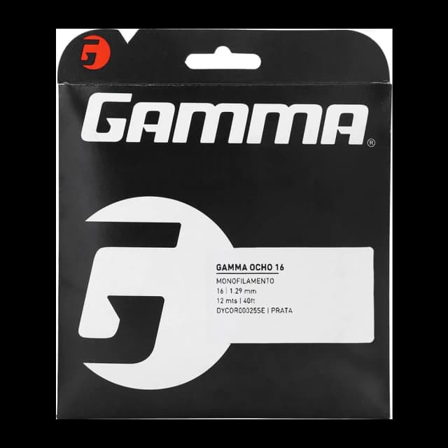 Corda de Tênis Gamma Ocho 1.29mm