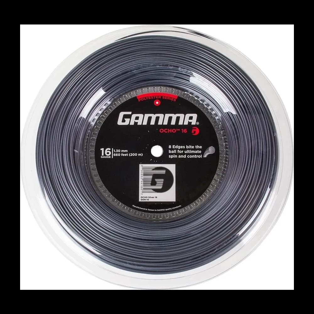 Corda de Tênis Gamma Ocho 1.30mm